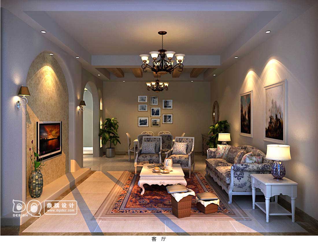 广西棕榈泉样板房设计,别墅设计,大宅设计,豪宅设计